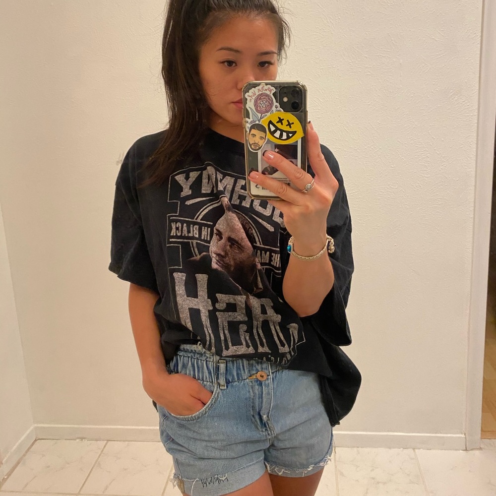 VTG Johnny Cash XXL Black Tee